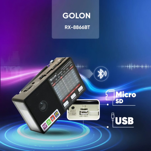 رادیو گولون GOLON Rx 8866BT