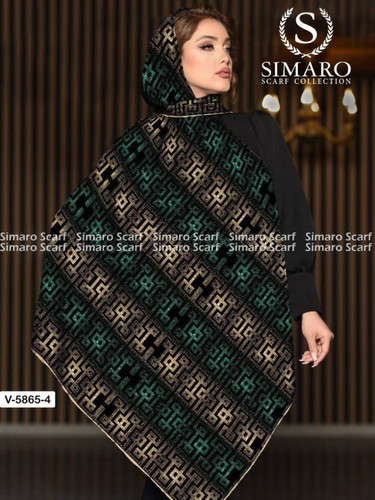 روسری کرپ حریر simaro قواره ۱۴۰×۱۴۰