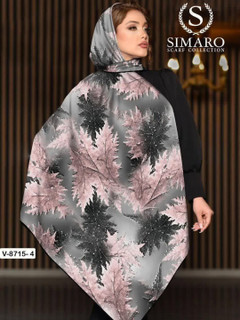 روسری کرپ حریر simaro ۱۲۰*۱۲۰